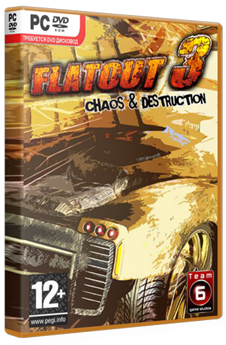 FlatOut 3.Chaos &amp; Destruction.v 1.04u10 (Strategy Firs) (RUS \ ENG) (обновлён от 05.07.2012) [Repack] от Fenixx