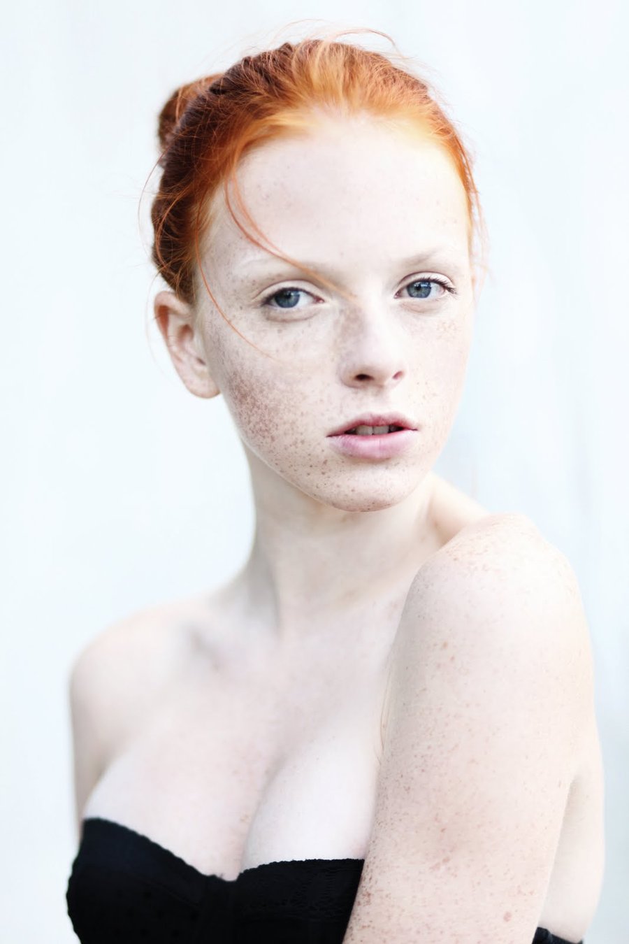 Redhead freckles ginger