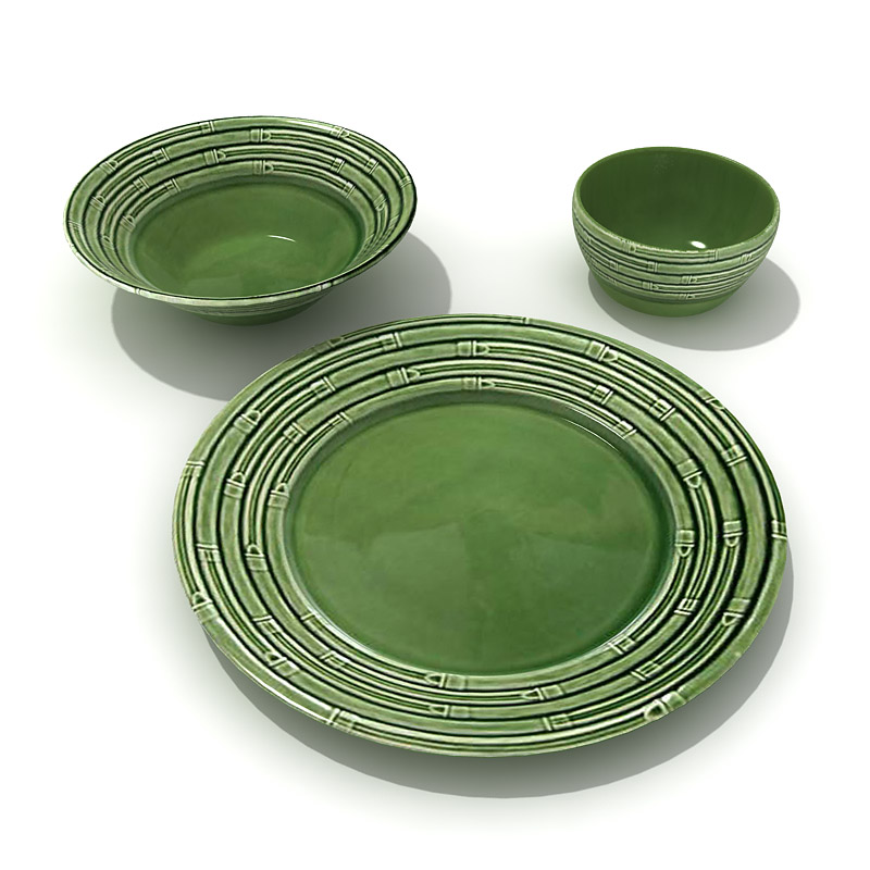 Посуда Зеленая