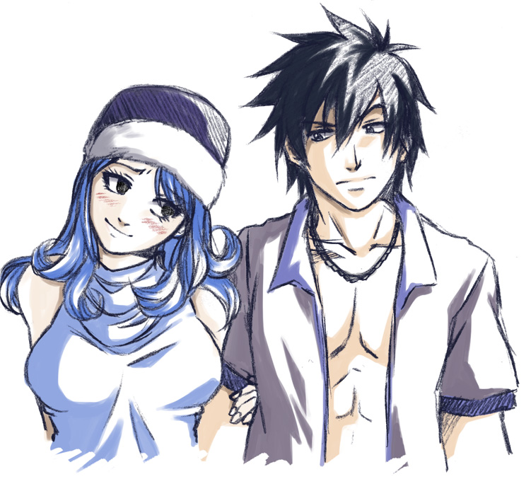 Laxus x Juvia. Jellal Juvia. Фейри Тейл Шота.