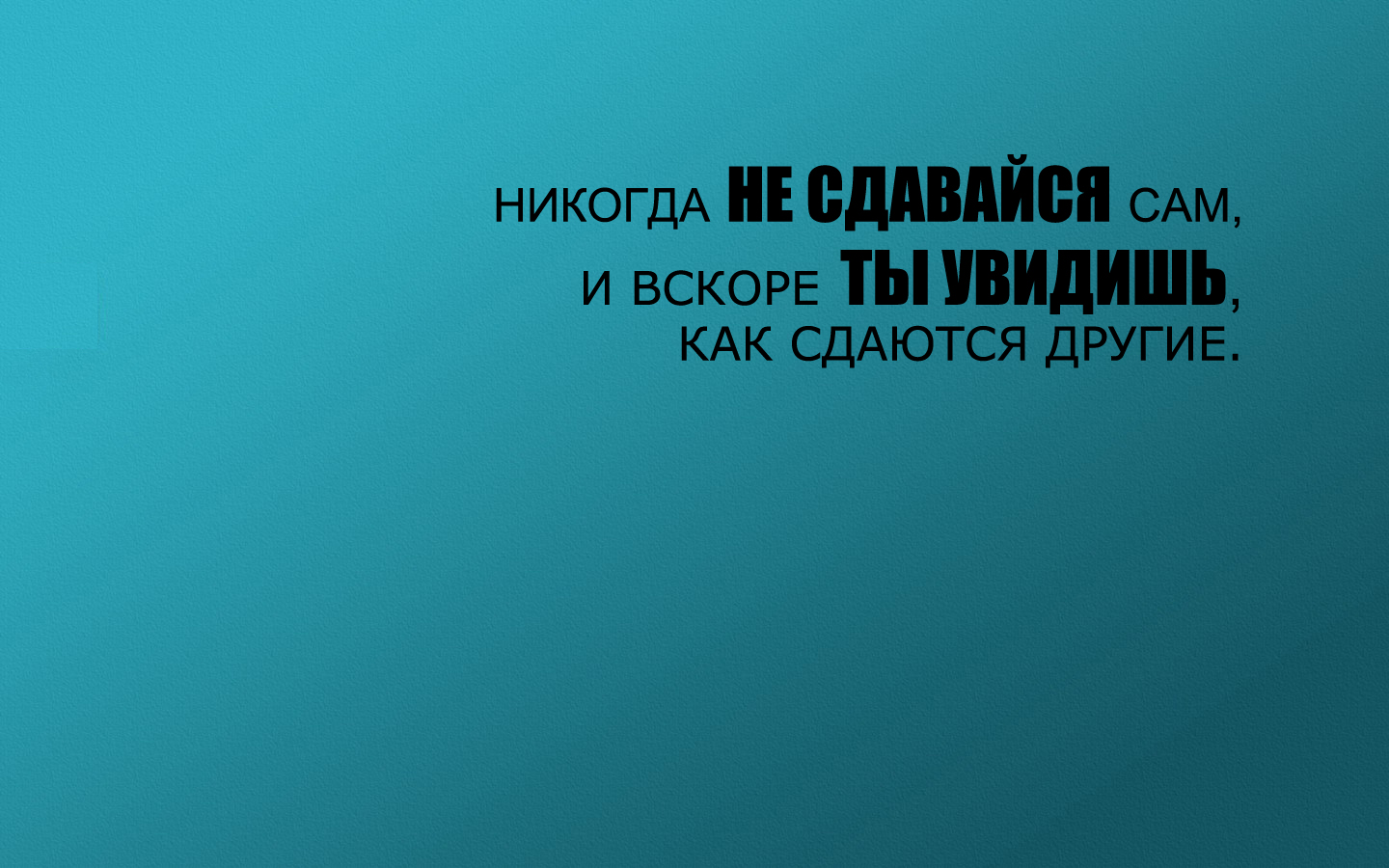 Никогда не сдавайся и ты увидишь как сдаются другие картинка