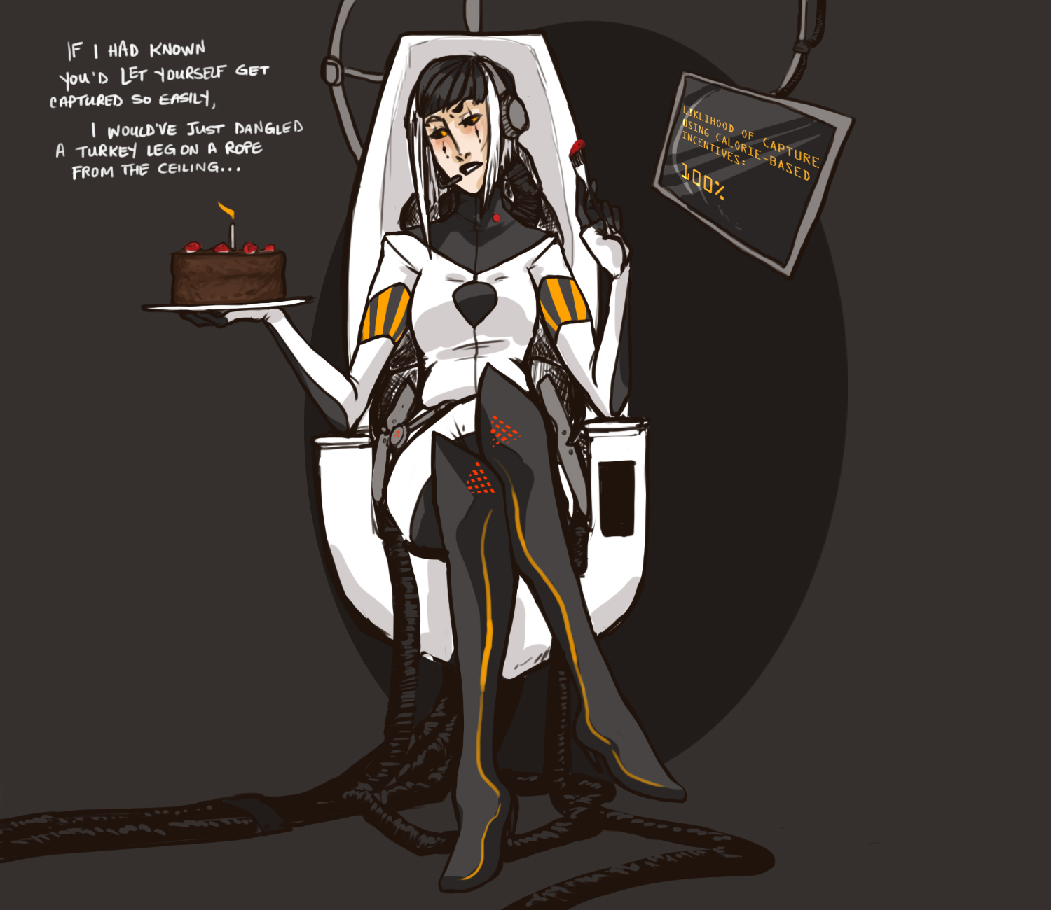 Portal 2 glados is a potato фото 96