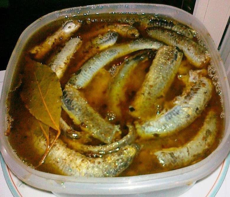 Миноги маринованные рецепт с фото